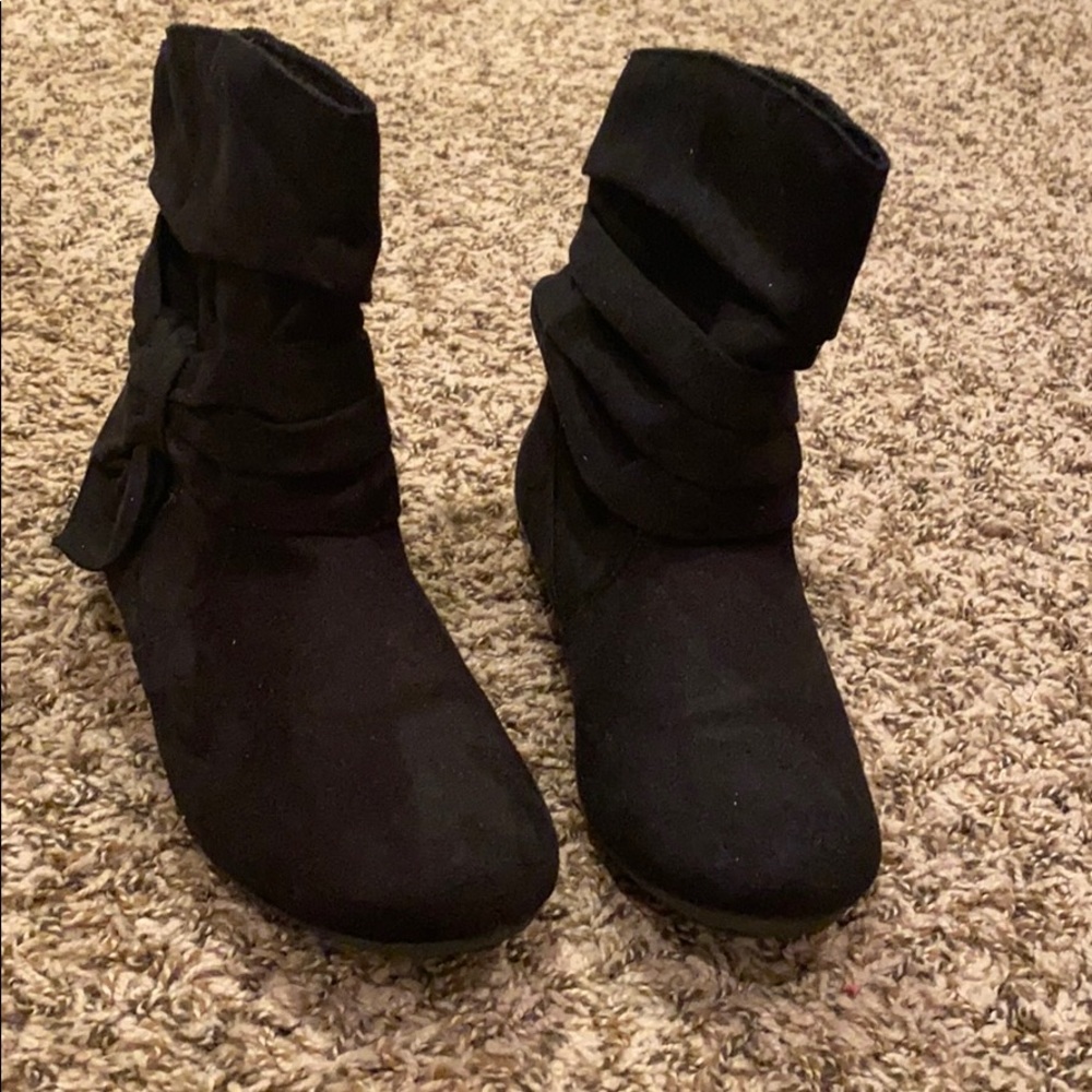 Black booties